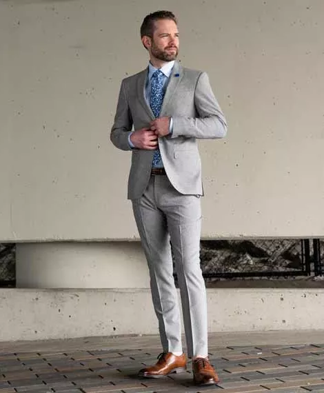 Textured beauty suit by Joop | Outlooks for Men